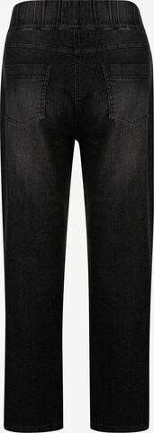 MIAMODA Regular Jeans in Black