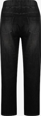 MIAMODA Regular Jeans in Black
