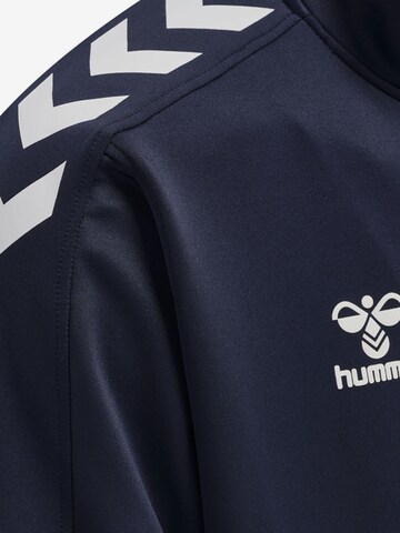 Hummel Sportsweatvest in Blauw