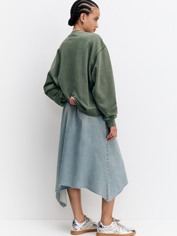 Pull&Bear Sweatshirt in Groen