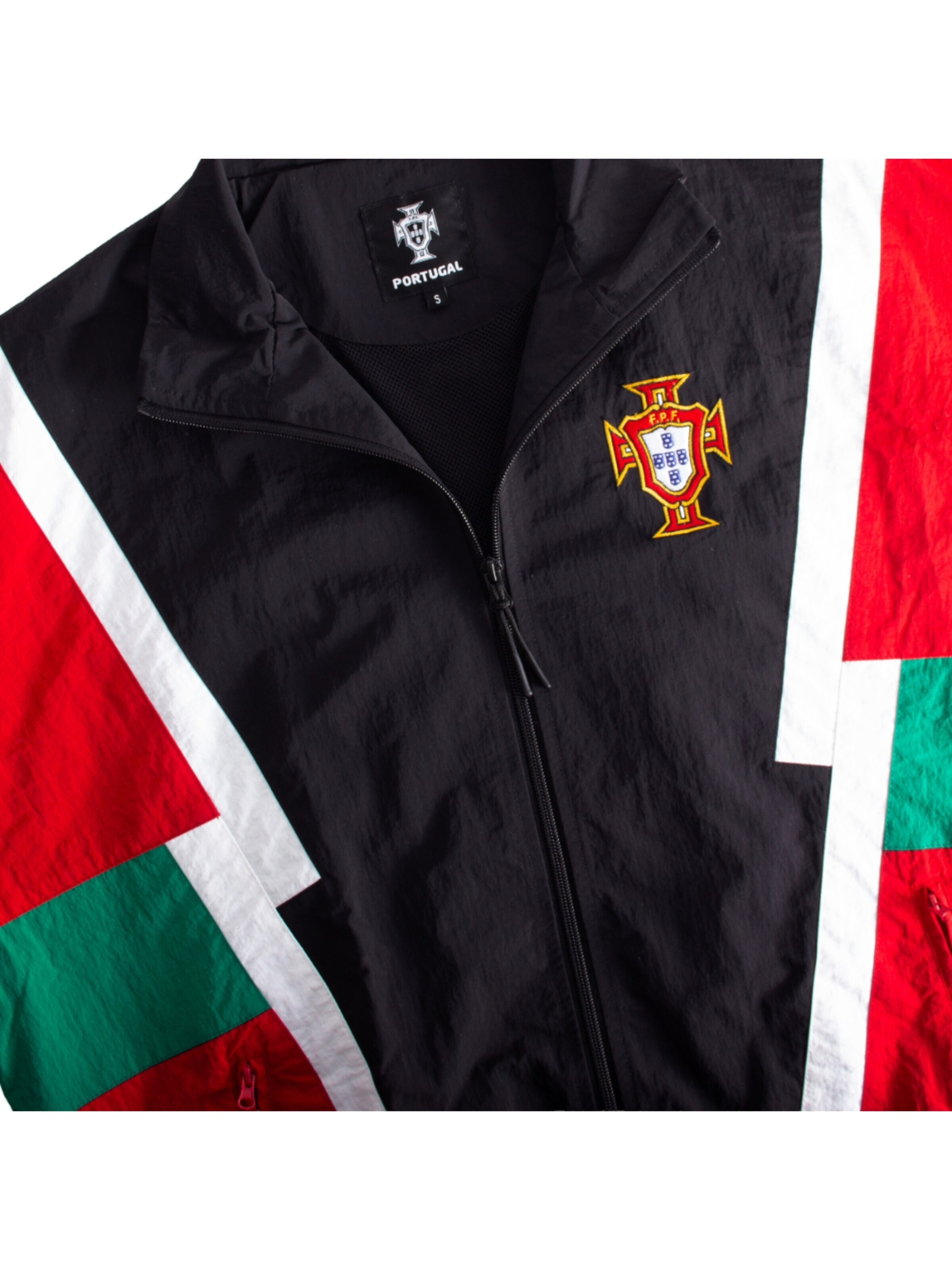 COPA FOOTBALL Sportjas 'Portugal 1990 Retro Voetbaljack' in Rood