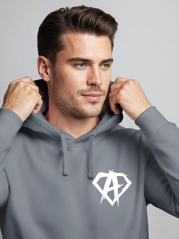 Neverless Sweatshirt 'Anarchy Gym' in Grey