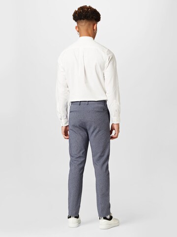 Coupe slim Pantalon chino 'Milano' Clean Cut Copenhagen en gris
