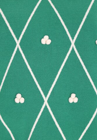 Pull-over swirly en vert