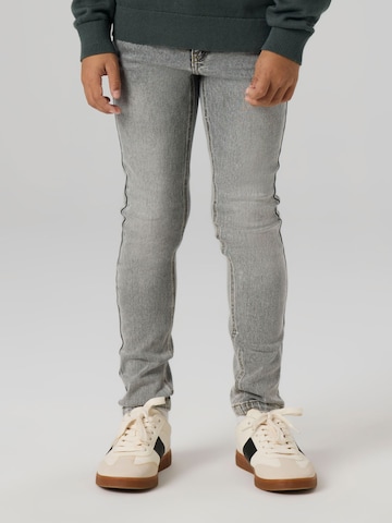 NAME IT - regular Vaquero 'Theo' en gris: frente