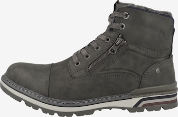 Dockers by Gerli Lace-Up Boots in Grey