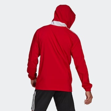 ADIDAS SPORTSWEAR Skinny Trainingsjacke in Rot