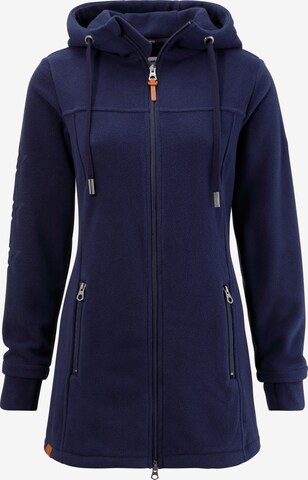 KangaROOS Athletic Jacket in Blue: front