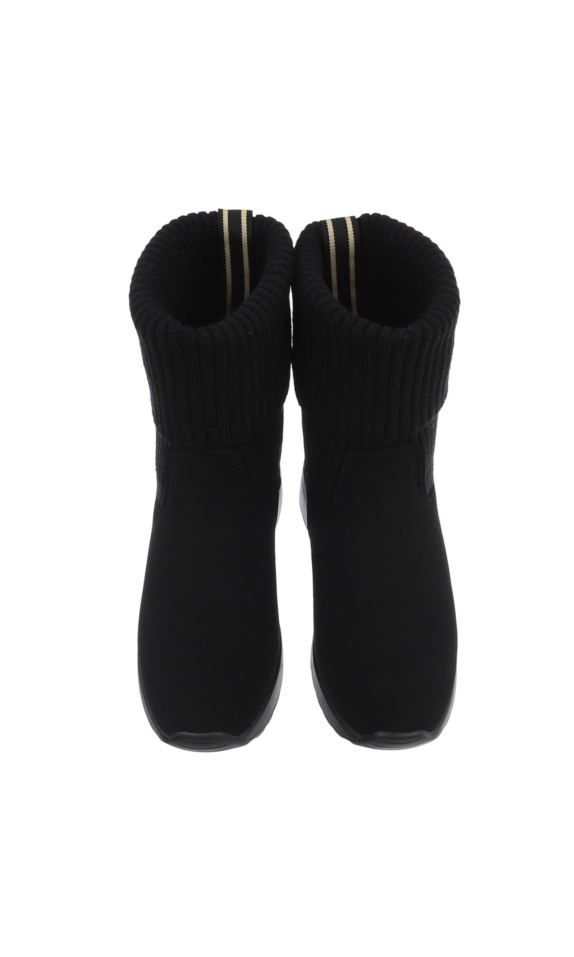 Ital-Design Stiefel in Schwarz