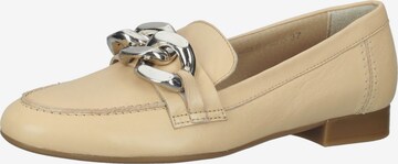 ILC Classic Flats in Beige: front