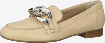 ILC Classic Flats in Beige: front