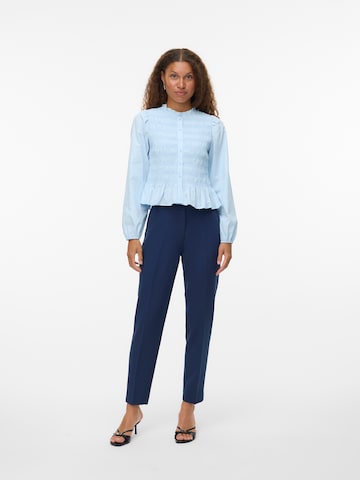 VERO MODA Tapered Παντελόνι με τσάκιση 'VMGLORIA' σε μπλε