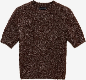 Pull-over 'Kenia' MANGO en marron : devant