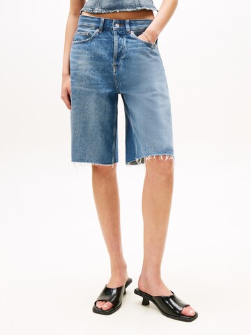 Tommy Jeans Regular Shorts in Blau: Vorderseite