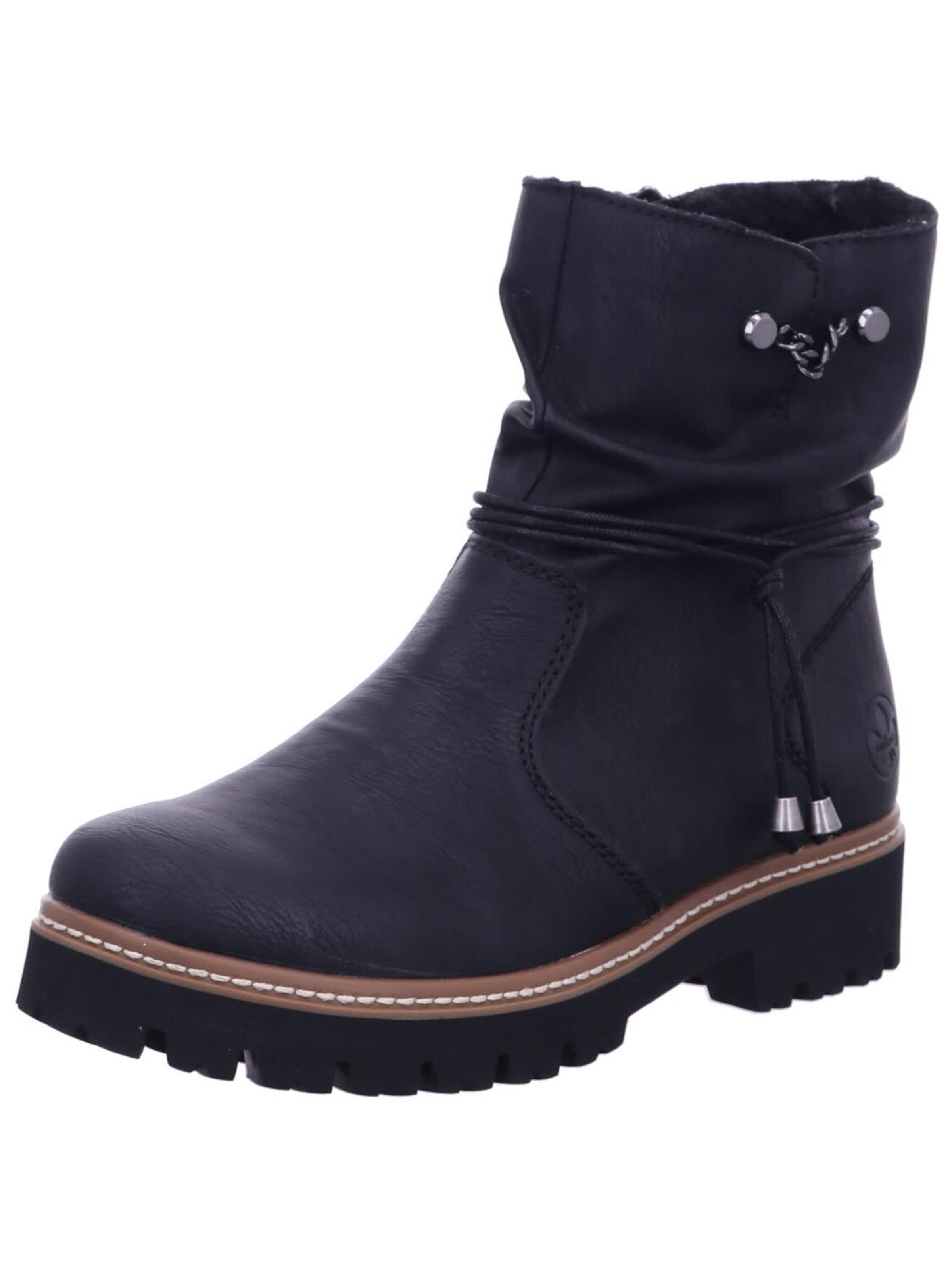 Rieker Boots 'Stiefelette Damen Z5770 00 Kunstleder in schwarz' in 41 in Black, Item view