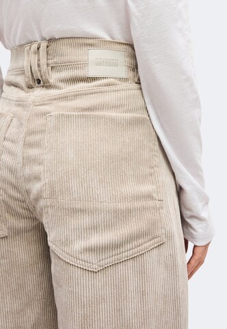 Loosefit Pantalon 'DERIVE' DRYKORN en marron : derrière
