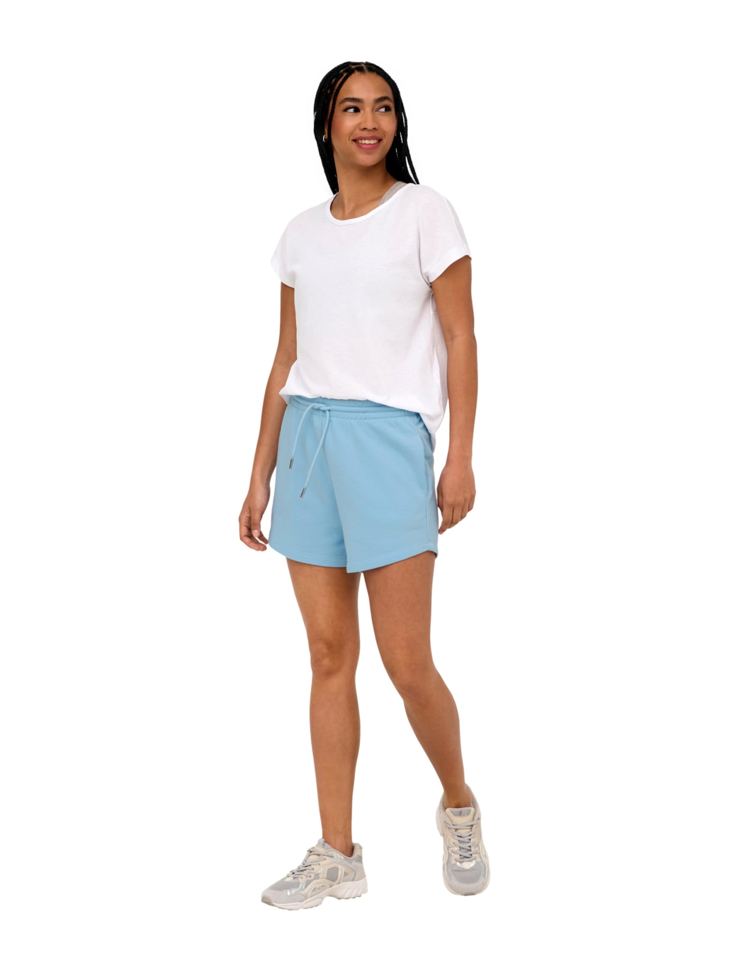 ONLY PLAY Loosefit Sportbroek 'ONPPeta' in Blauw