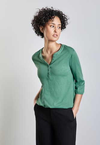 STREET ONE Shirt in Grün: Vorderseite