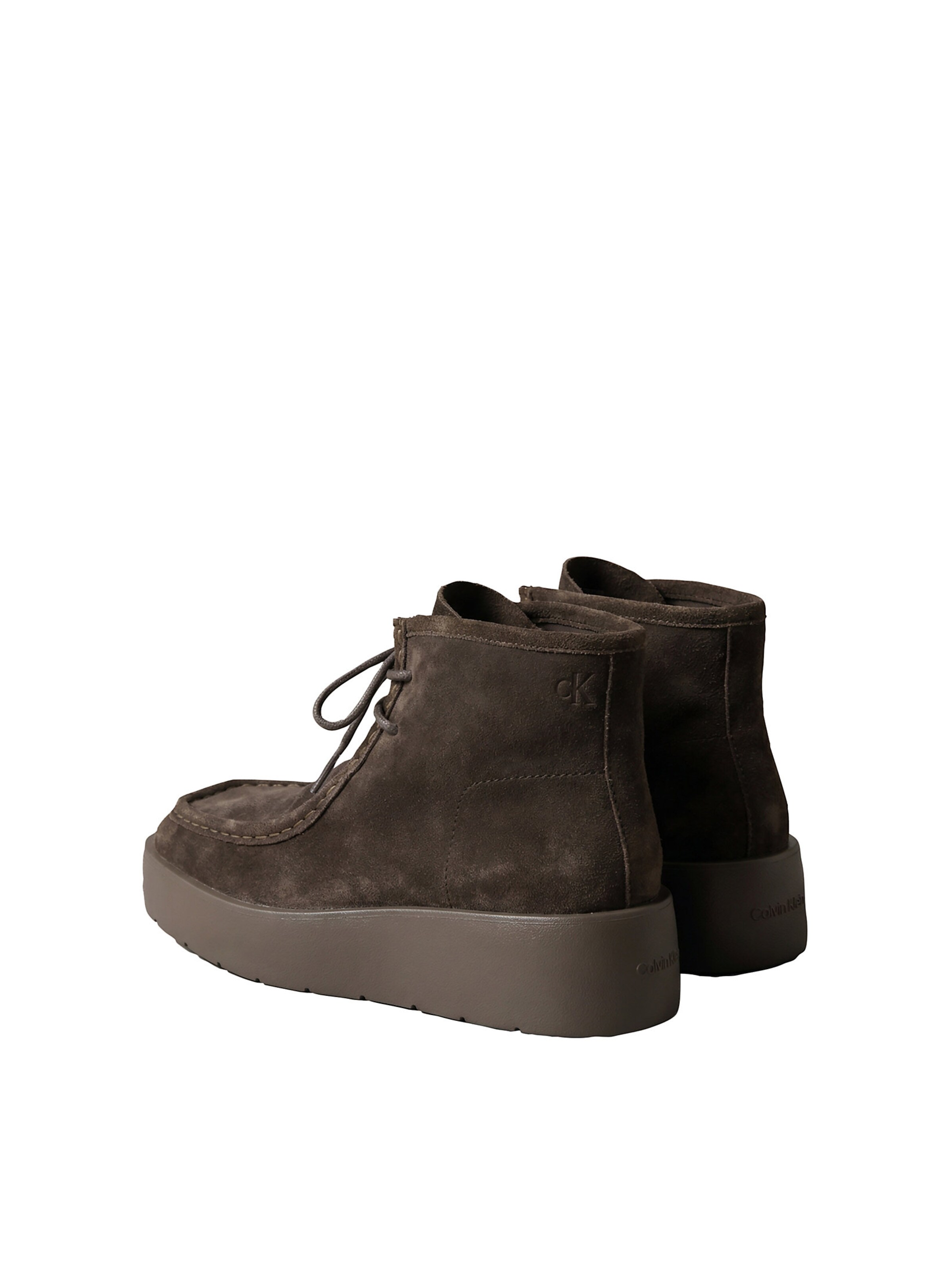 Calvin Klein Regular Schnürstiefelette in Braun