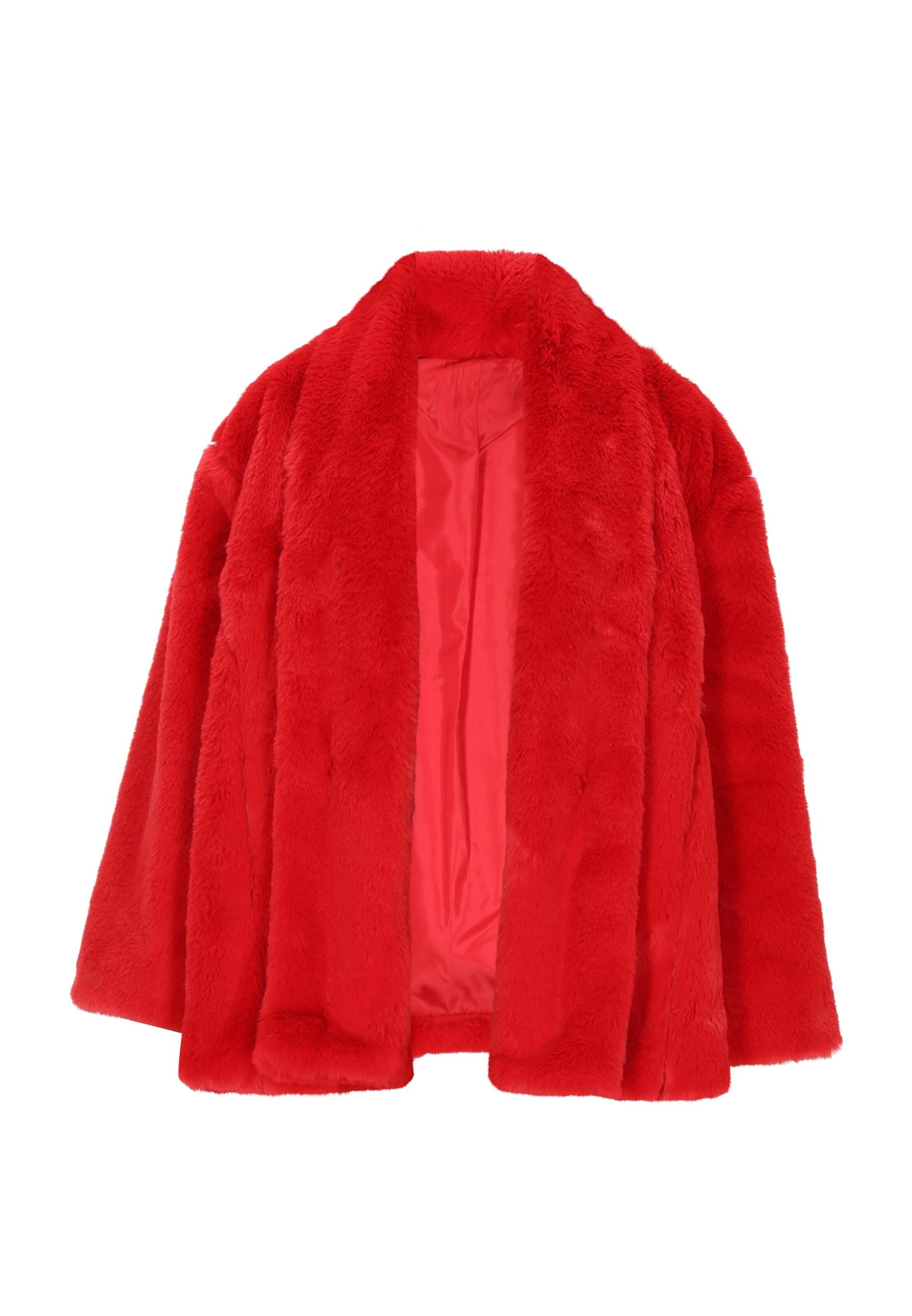 taddy Between-Season Jacket in Red: front