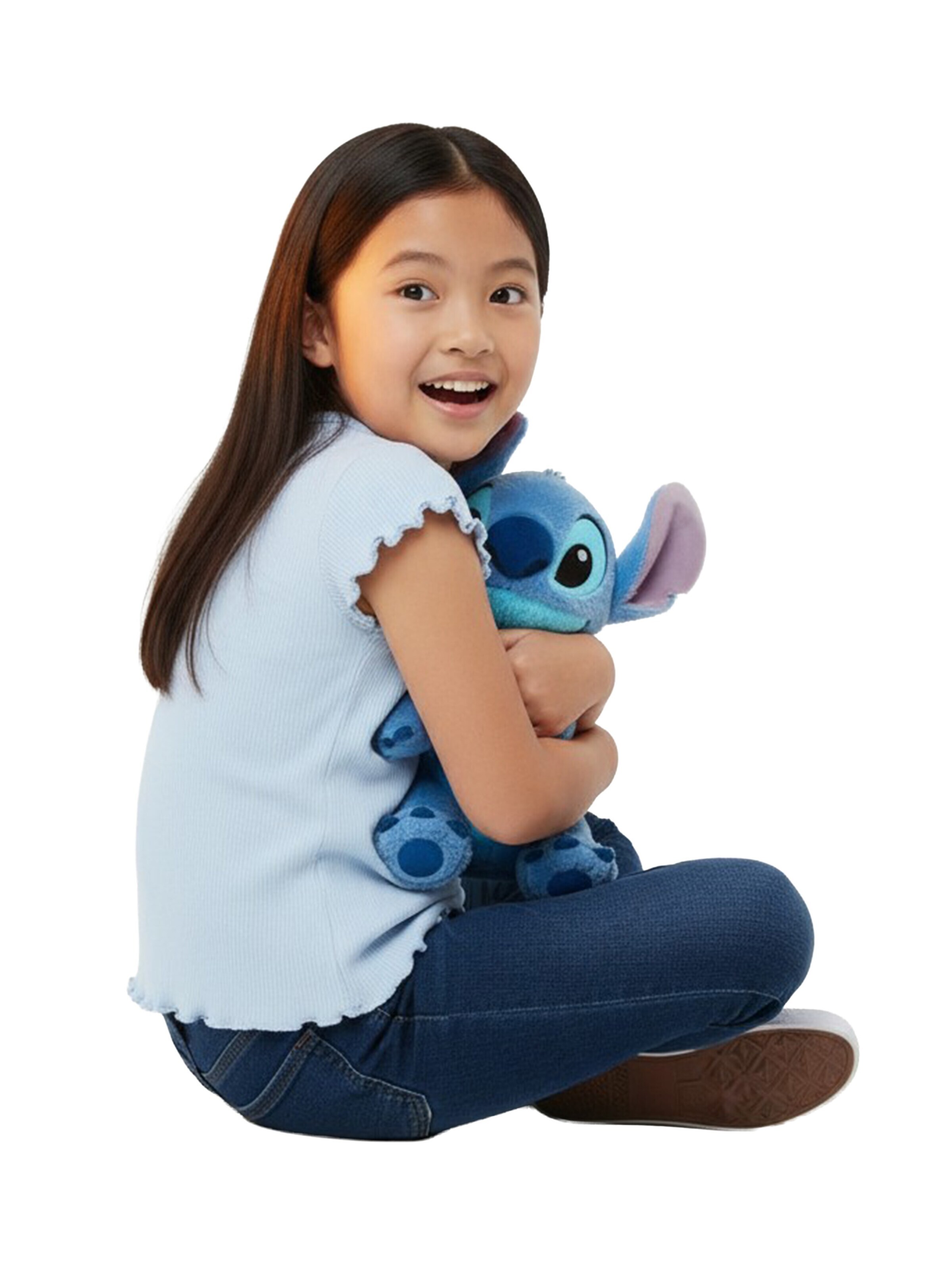 Disney Lilo & Stitch Shirt 'Ripp Heart' in Blue