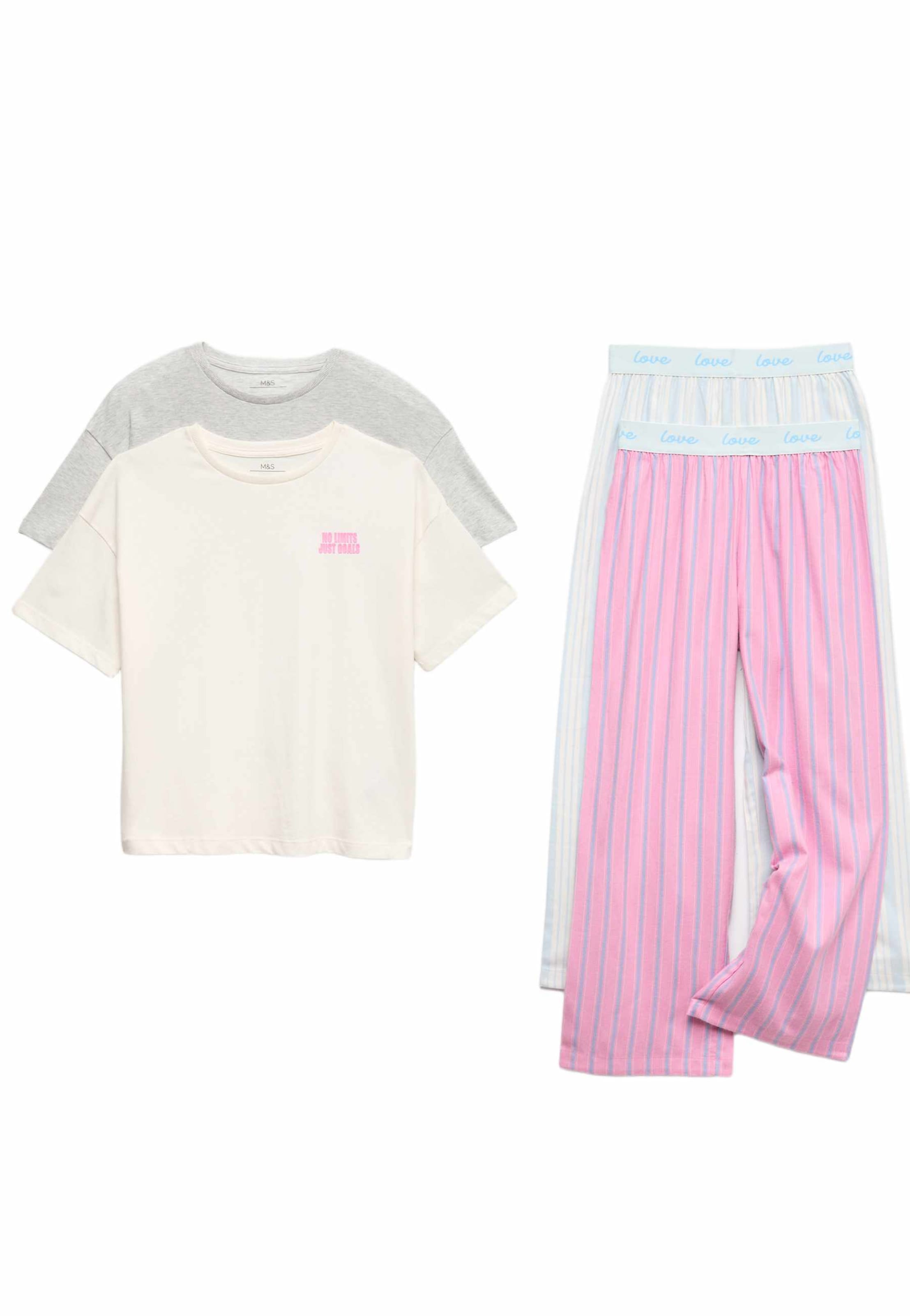 Pyjama Marks & Spencer en bleu : devant