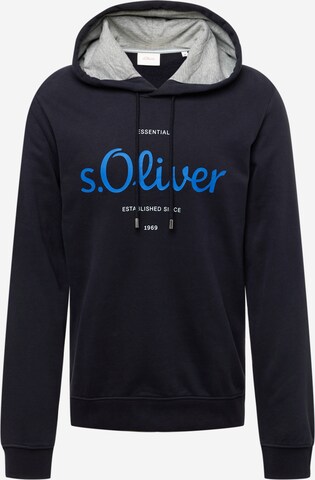 s.Oliver Sweatshirt in Blue: front