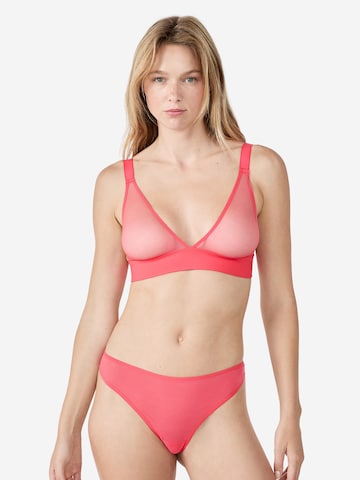 Triangolo Reggiseno 'Gamme' di ETAM in rosso