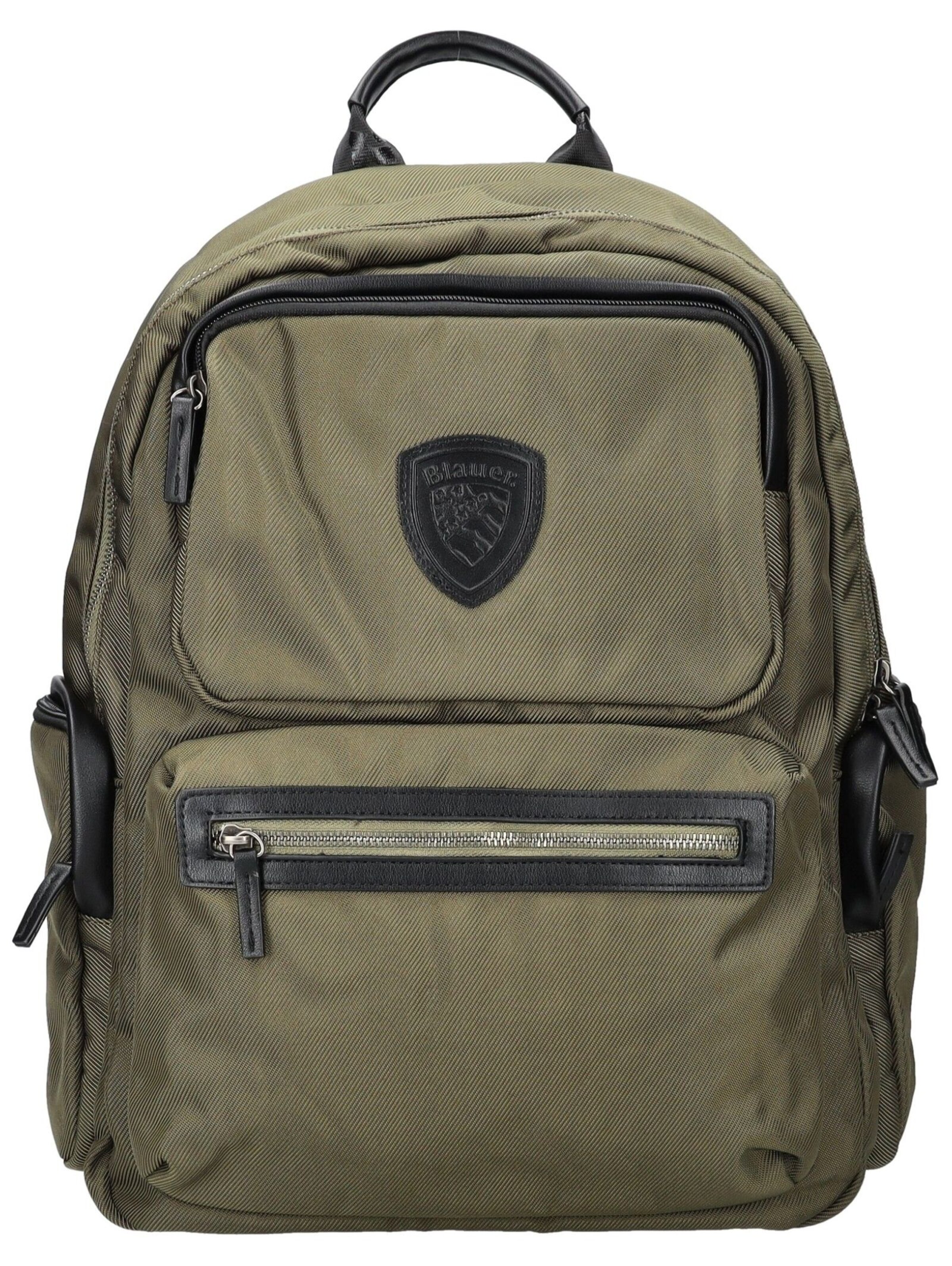 Zaino di Blauer.USA in verde: frontale