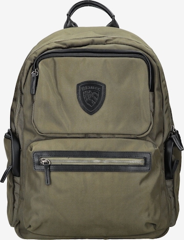 Blauer.USA Rucksack in Grün: Vorderseite