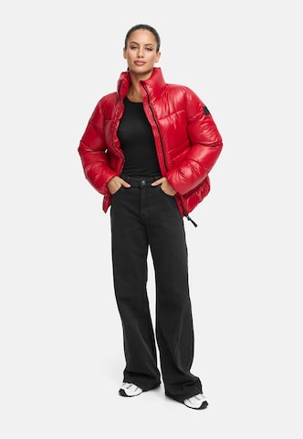NAVAHOO Winterjas 'Eispracht 14' in Rood