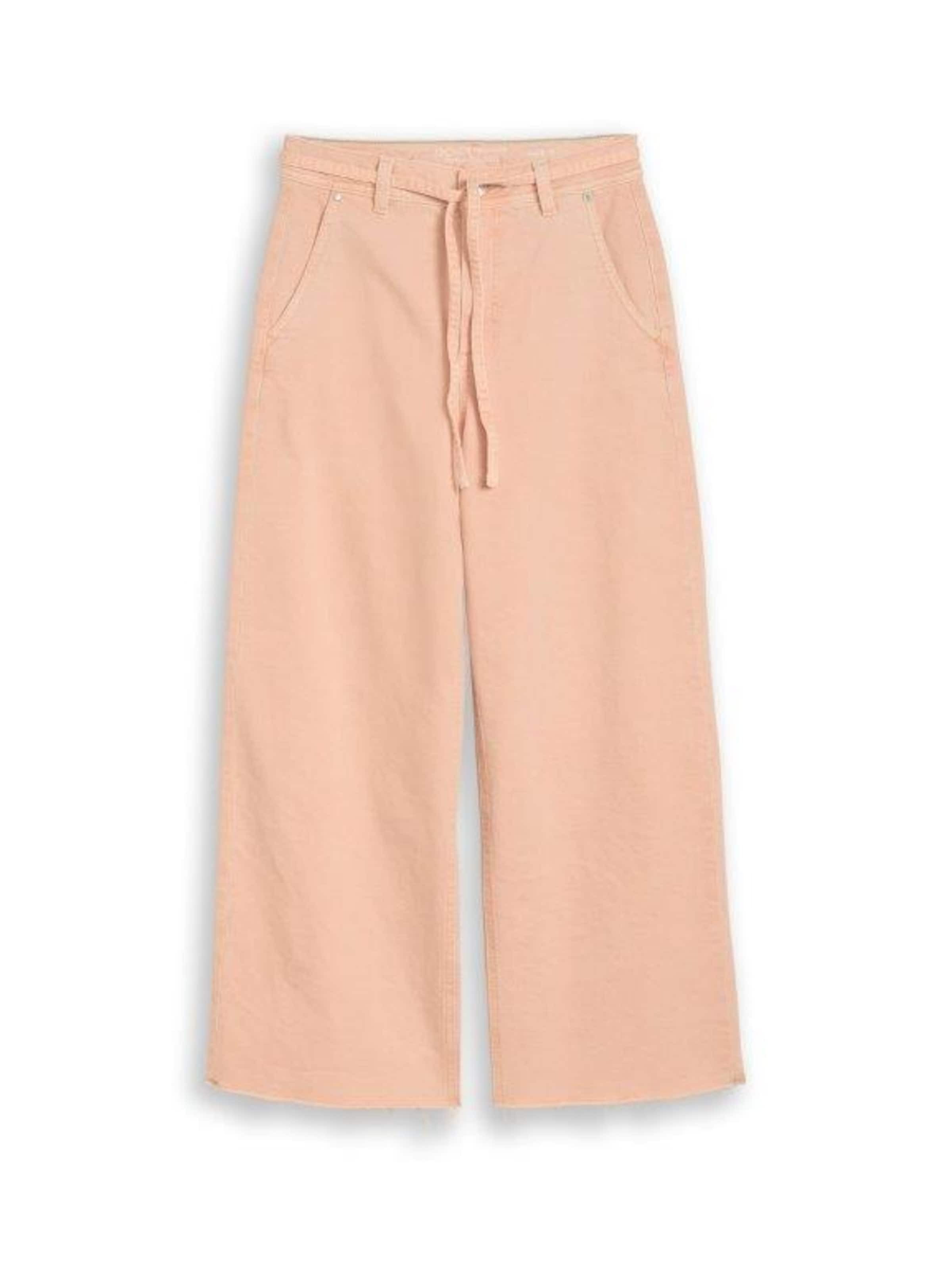 TOM TAILOR DENIM Wide leg Jeans in Oranje: voorkant
