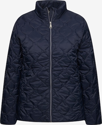 Ulla Popken Tussenjas in Blauw: voorkant