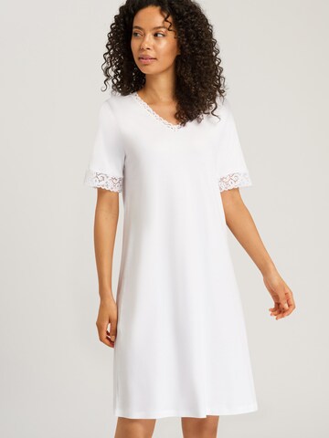 Chemise de nuit ' Moments ' Hanro en blanc : devant