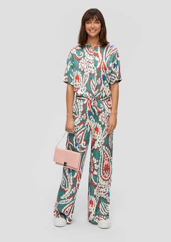 s.Oliver Jumpsuit in Grün: Vorderseite