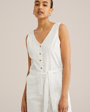 Combinaison WE Fashion en blanc