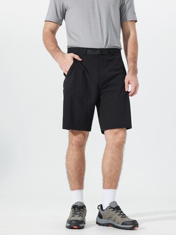 YOUTHUP Regular Sporthose 'Trockenbahn'‌‌ in Schwarz