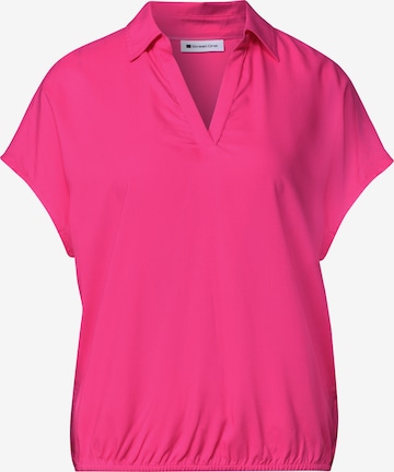 STREET ONE Blouse in Pink: front