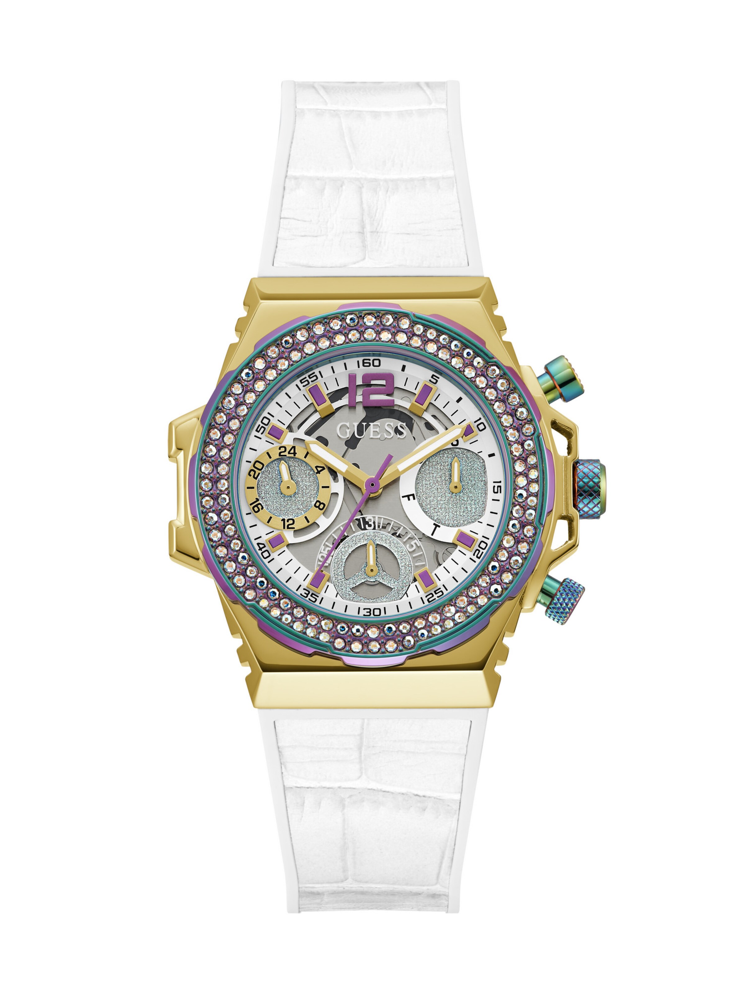GUESS Analog Watch ' FUSION ' in Mixed colors: front