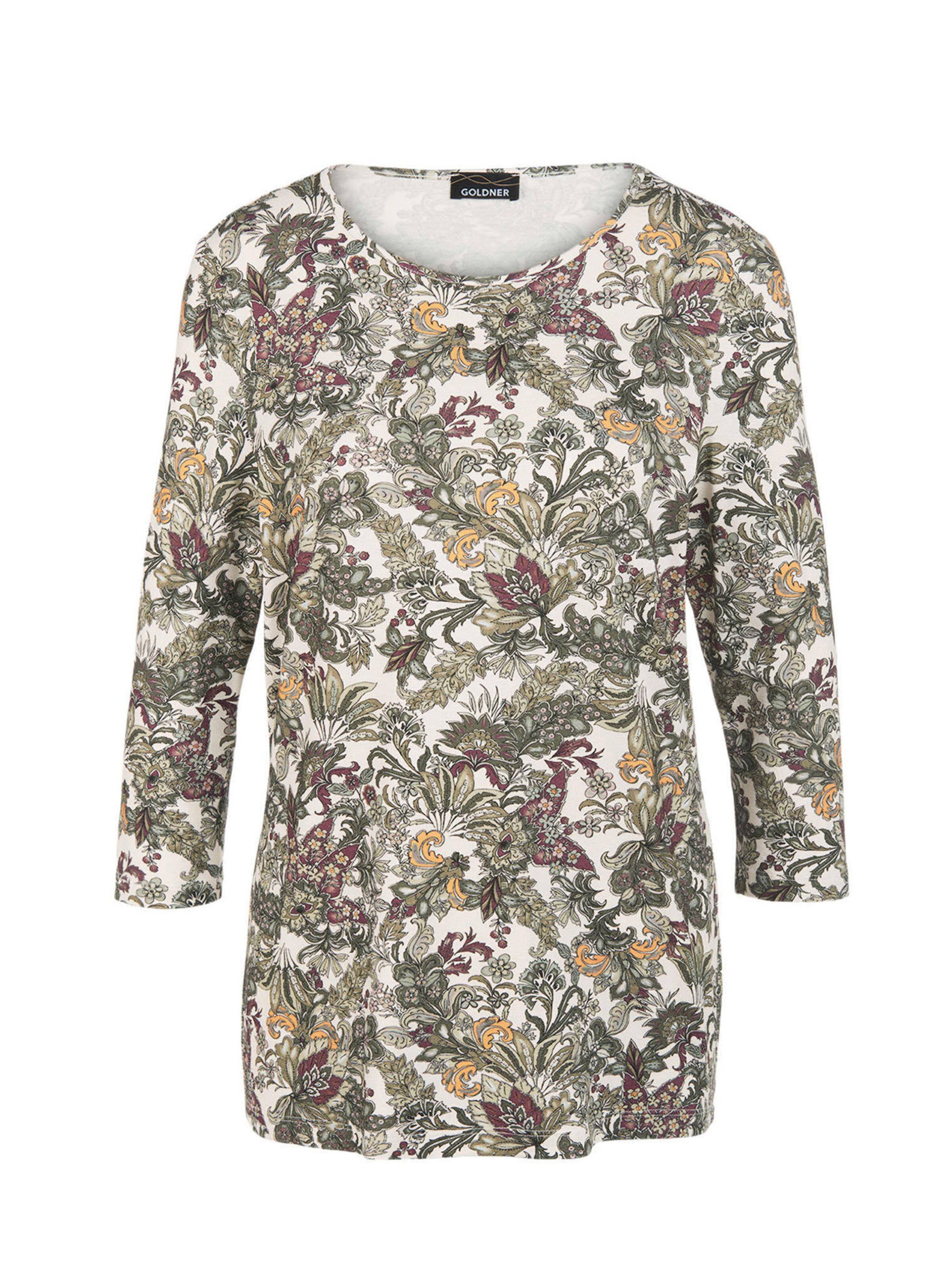 Goldner Shirt in Gemengde kleuren: voorkant