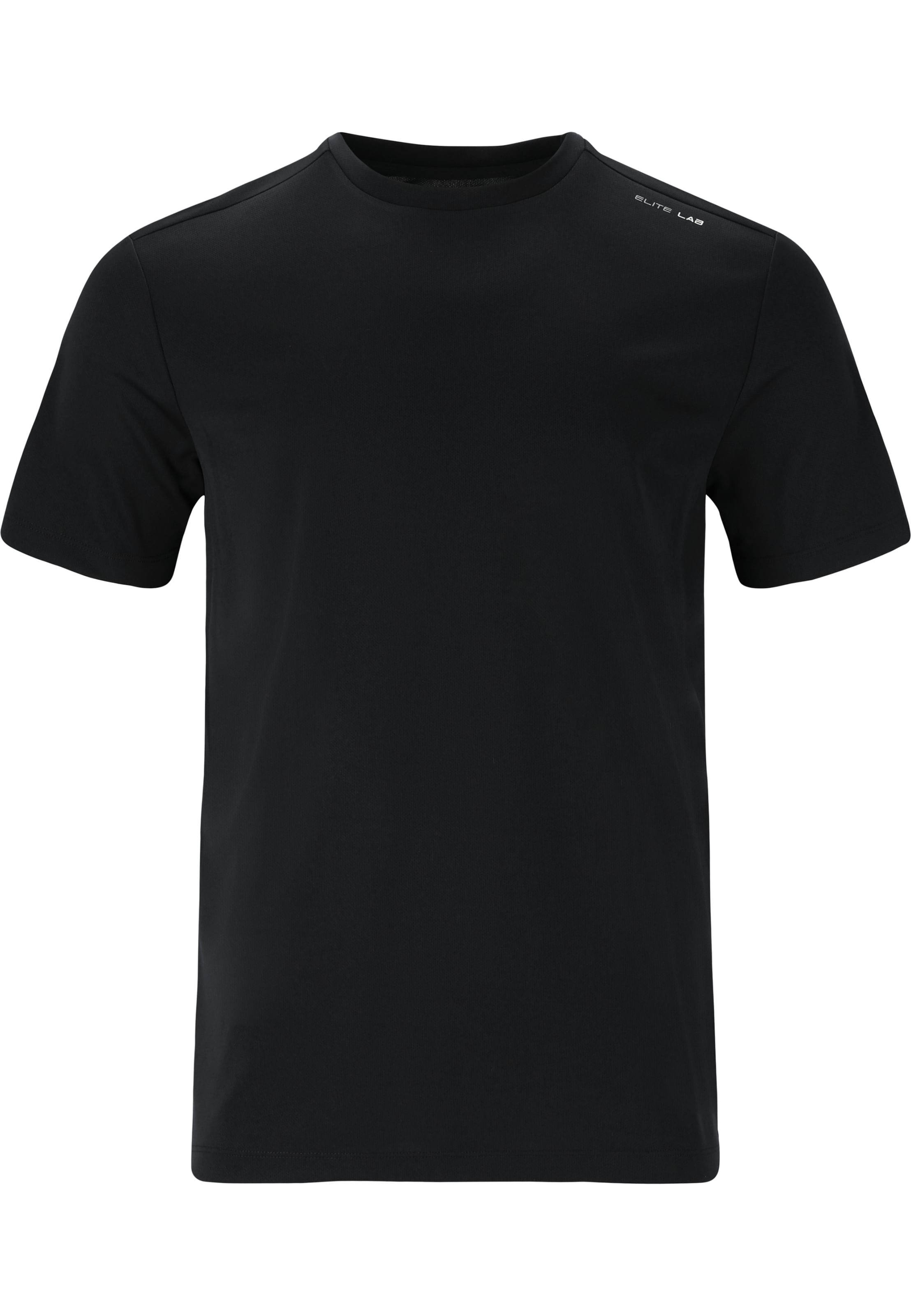 ELITE LAB Funktionsshirt 'Team' in Schwarz: Vorderseite