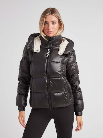 Giacca invernale 'EZ Boxed Racer' di JACK1T in nero: frontale