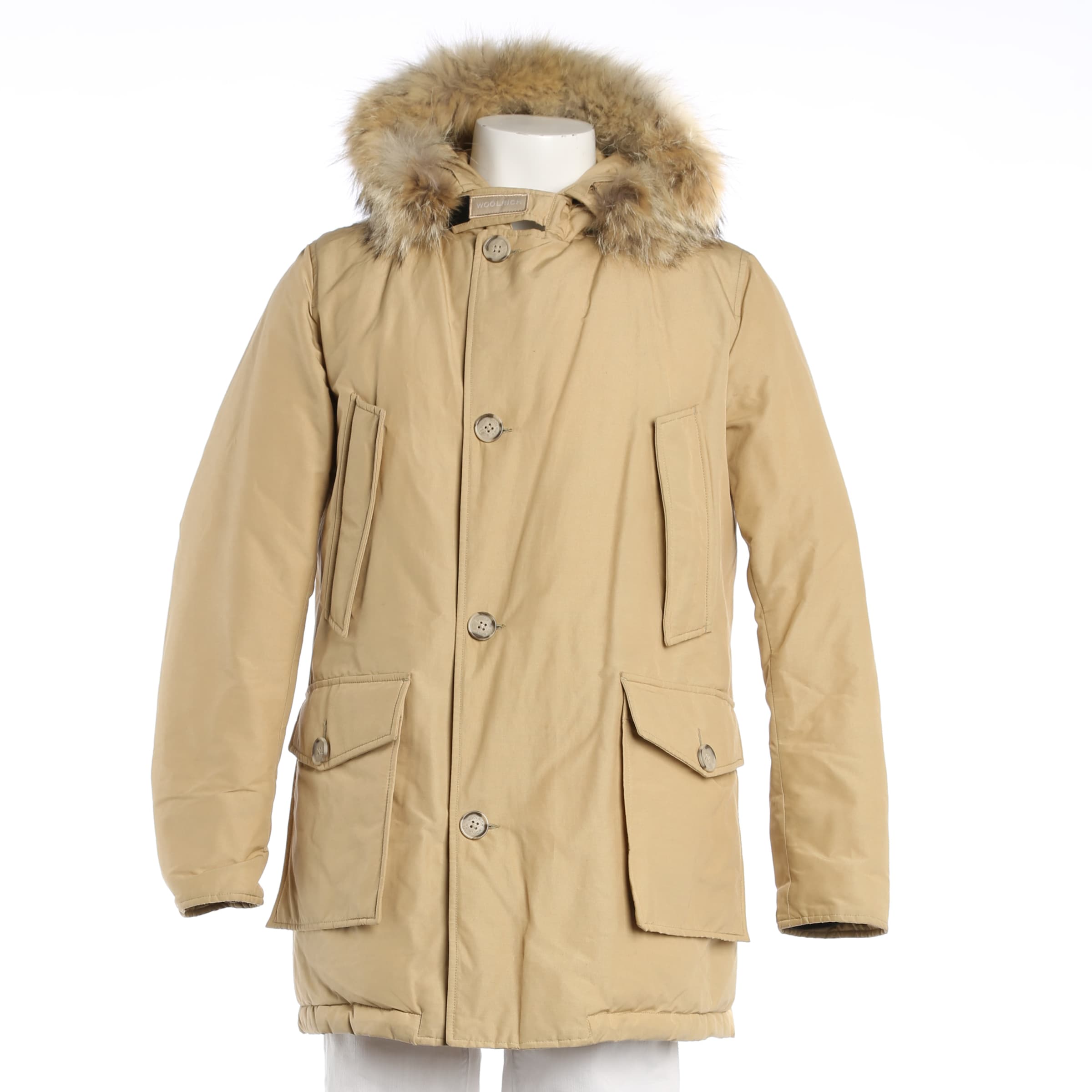 Woolrich Jacket & Coat in S in Brown: front