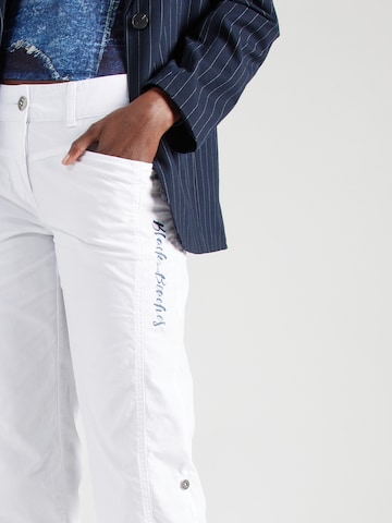 Soccx - regular Pantalón en blanco
