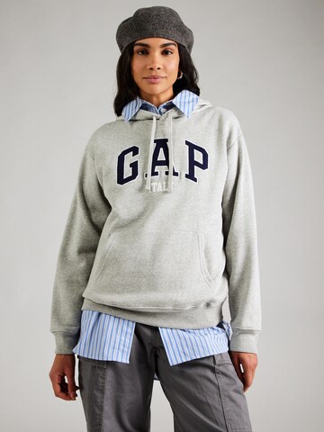 GAP Sweatshirt 'ITALY HERTIAGE' in Grey: front