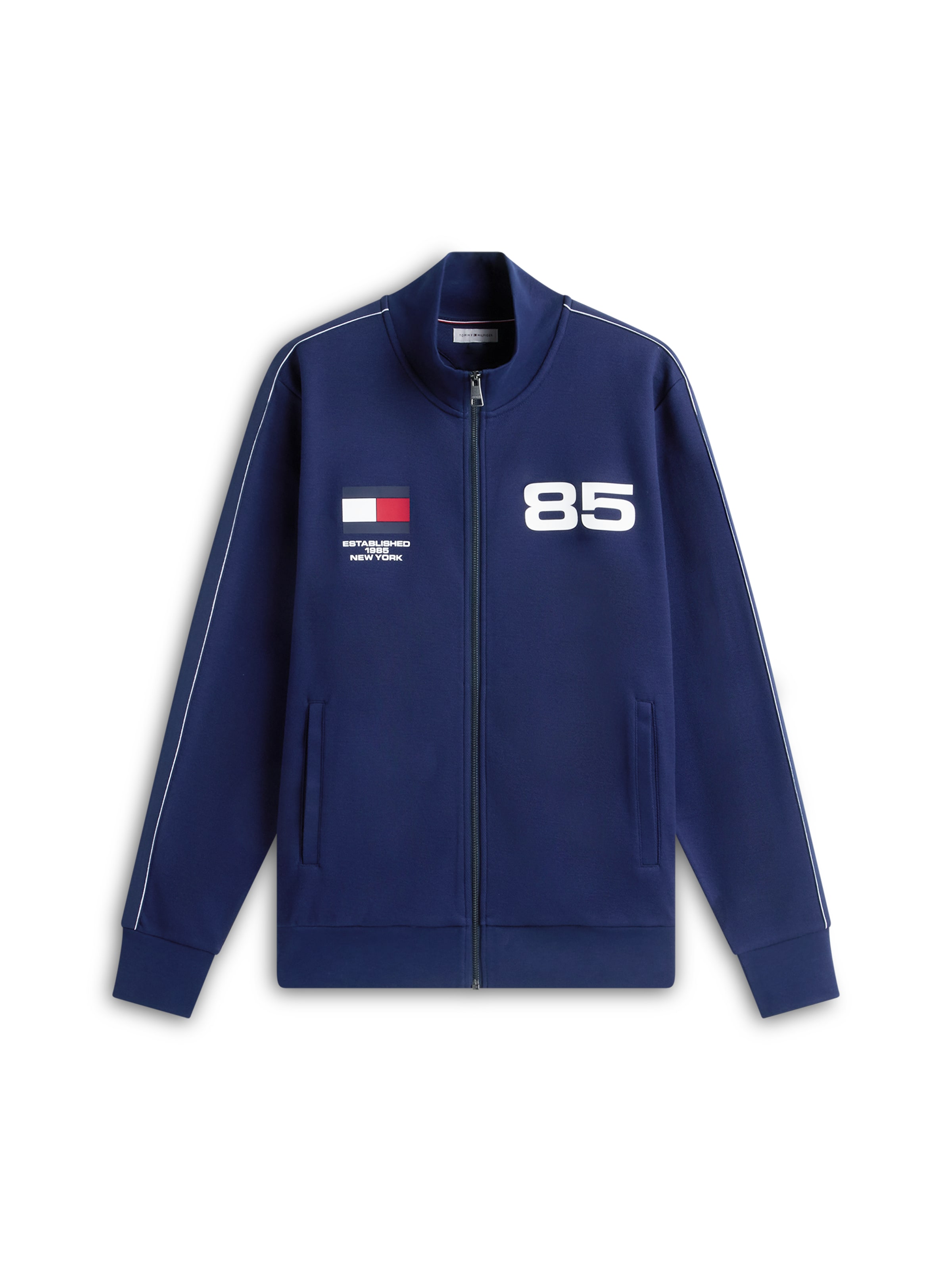 TOMMY HILFIGER Collegetakki 'COUNTRIES' värissä sininen: etupuoli