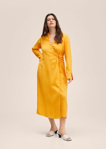 Robe-chemise 'Lake' MANGO en orange