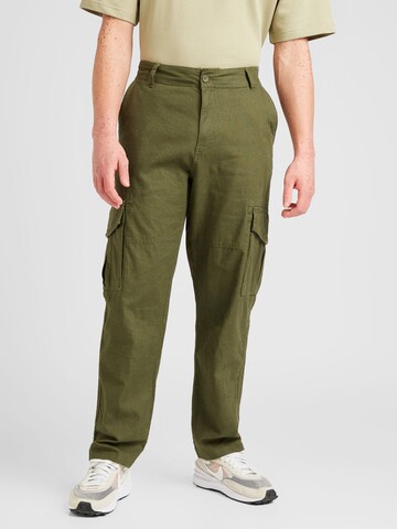 Regular Pantalon cargo 'DEAN' Only & Sons en vert : devant