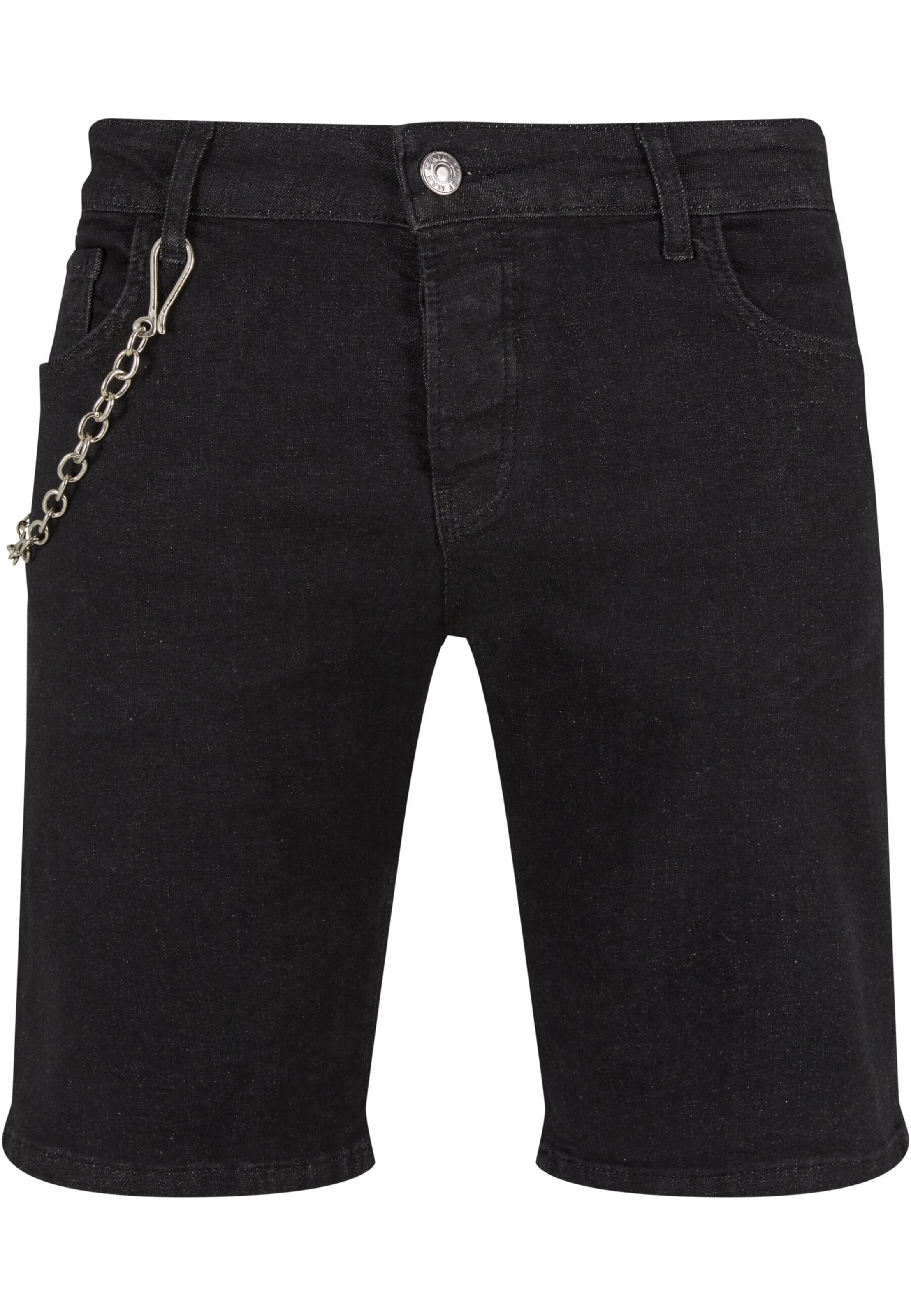 regular Jeans di 2Y Premium in nero: frontale