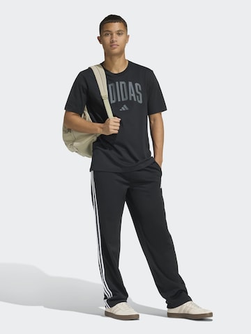 ADIDAS SPORTSWEAR Functioneel shirt 'Collegiate Lineage' in Zwart: voorkant